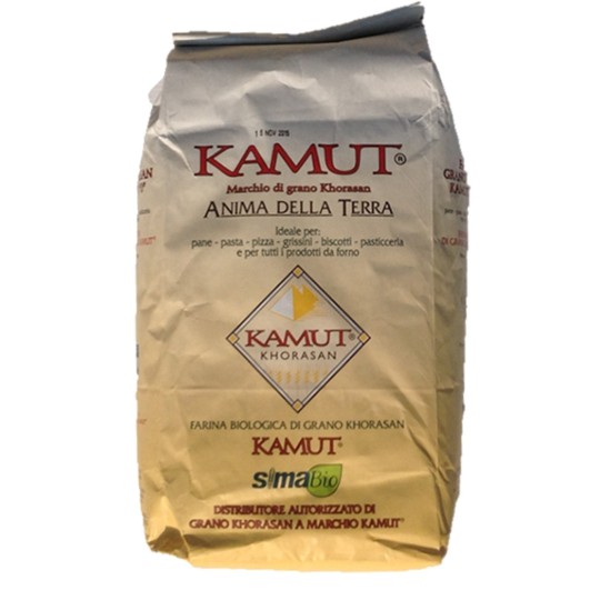 5x5kg Farina di  KAMUT® grano khorasan "tipo 0"  -MOLINO ZAPPALA'- PRODOTTO BIOLOGICO