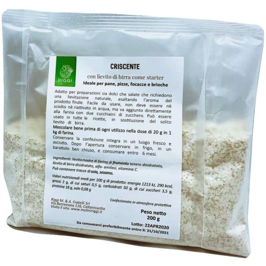 5pz x 200g Lievito Madre Disidratato