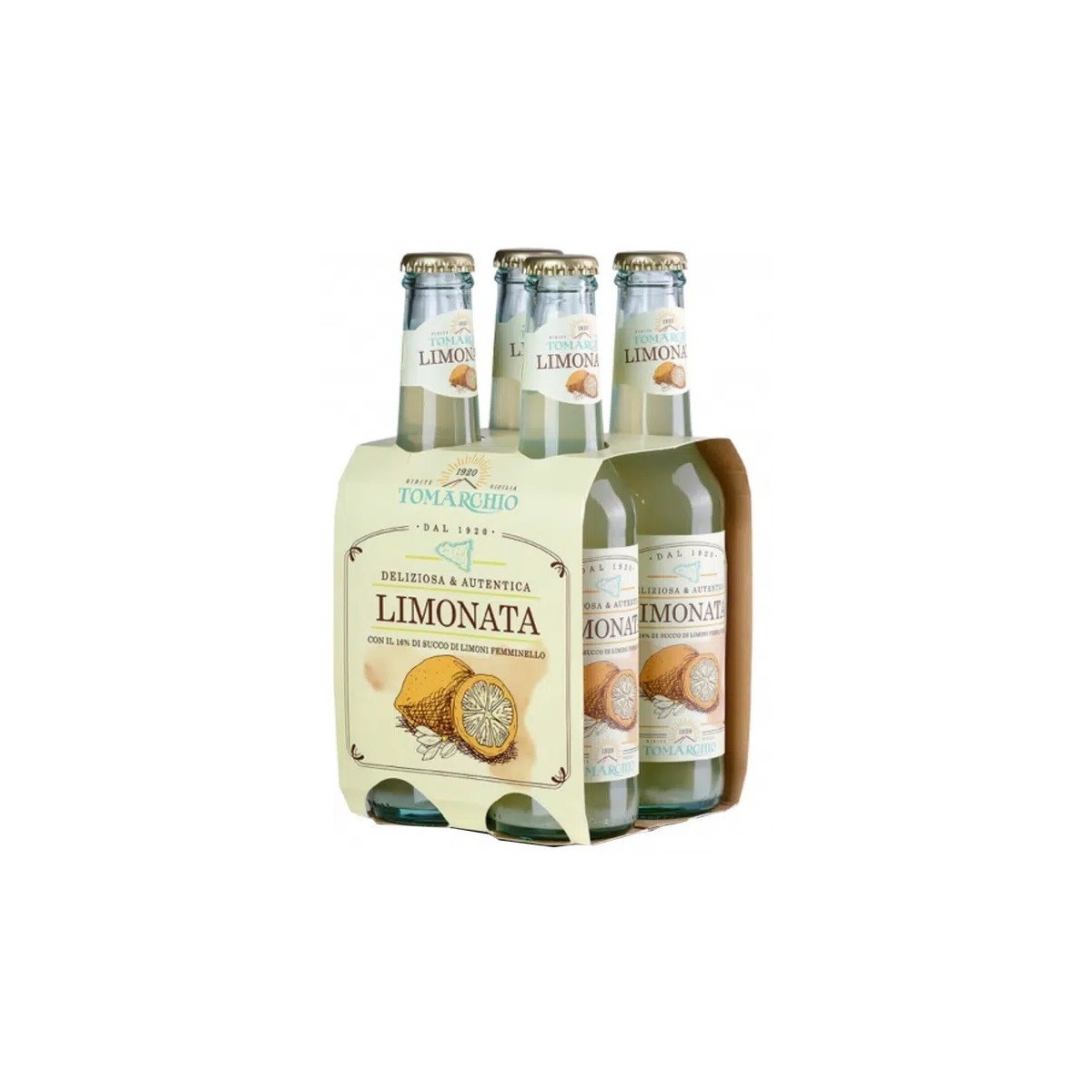 LIMONATA | 6 X 275 ML TOMARCHIO| ANTICA RICETTA SICILIANA |