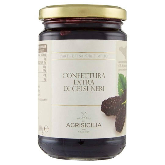 Confettura Extra di Gelsi Neri 360 g