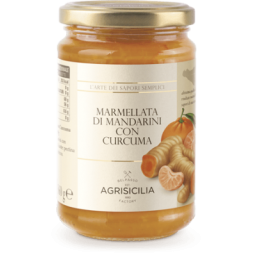 Marmellata di Mandarini di Sicilia e Curcuma 360 g