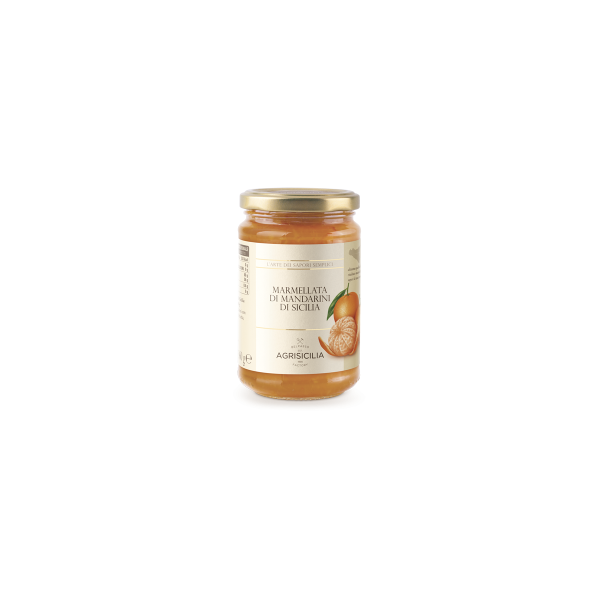 Marmellata di Mandarini di Sicilia 360 g