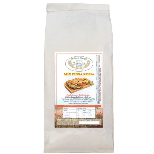 25 Kg Mix "PinsaRoma" Molino Zappalà