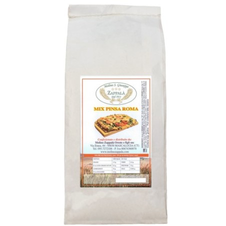 25 Kg Mix "PinsaRoma" Molino Zappalà