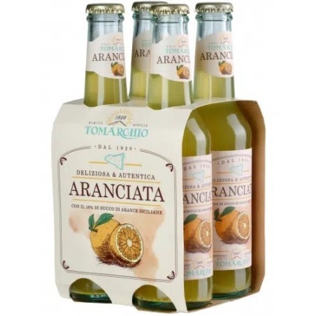 ARANCIATA| 6 X 275 ML TOMARCHIO | ANTICA RICETTA SICILIANA |