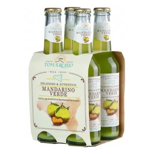 MANDARINO VERDE| 6 X 275 ML TOMARCHIO | ANTICA RICETTA SICILIANA |