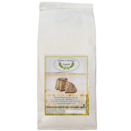 1Kg Semolato di Grano varietà Cappelli "Molino Zappalà"