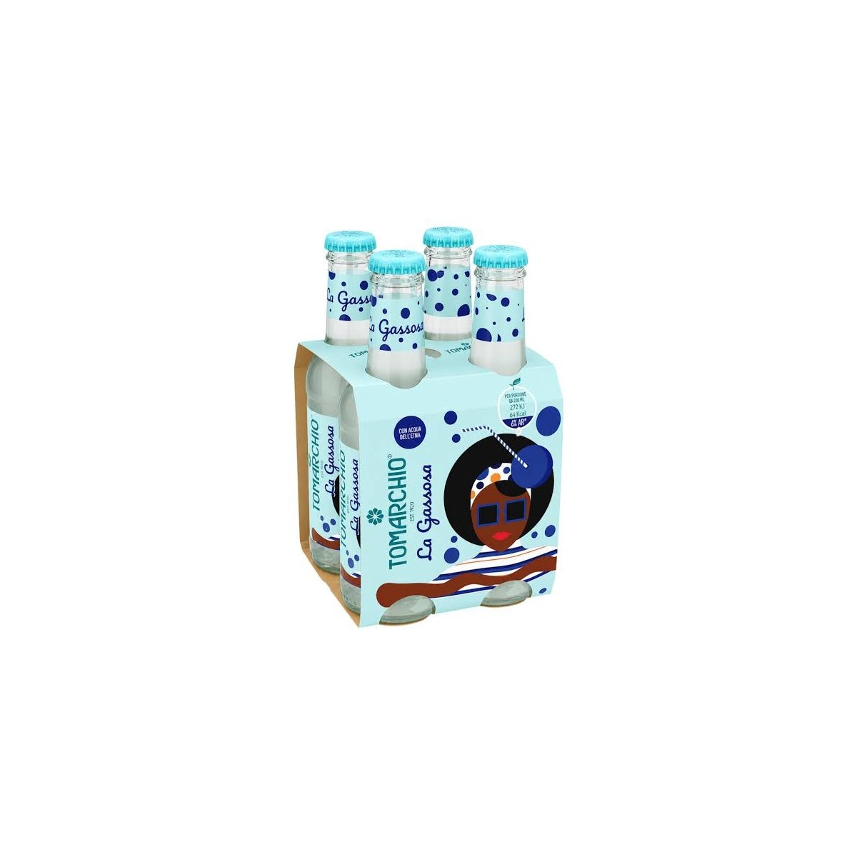 GASSOSA | 6 X 275 ML TOMARCHIO | ANTICA RICETTA SICILIANA |