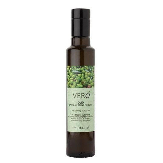 1L Olio Extravergine di Oliva in Bottiglia di Vetro (Prodotto in Italia)