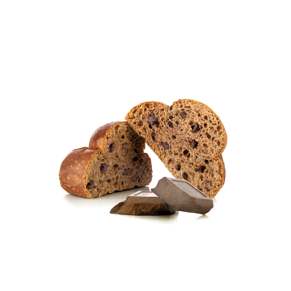 52pz X 70g Brioche Siciliane al Cioccolato "con Il Tuppo"