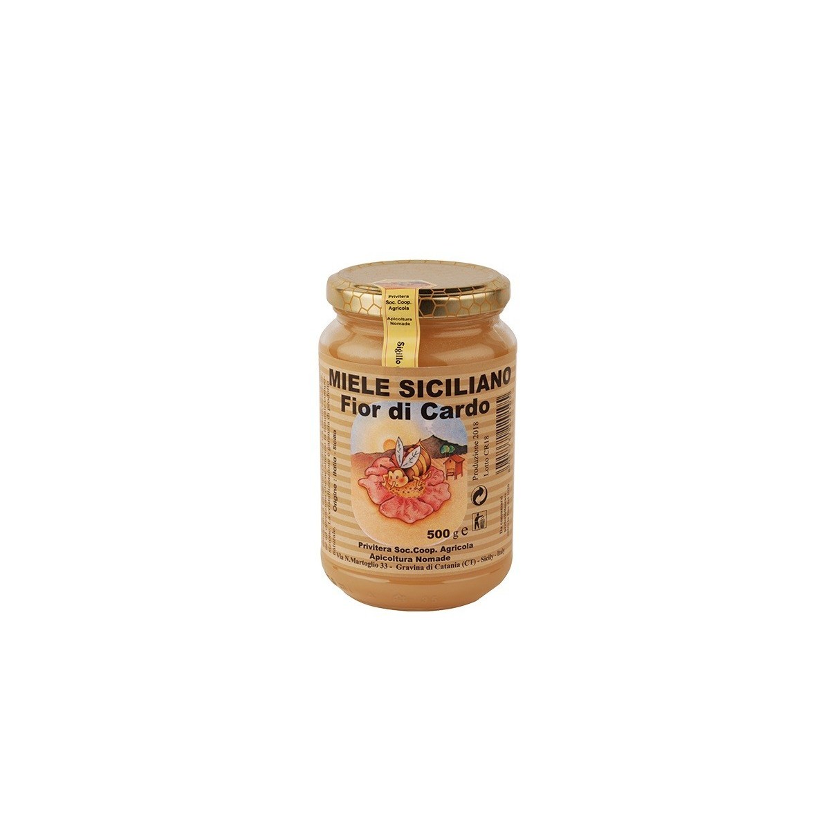 1 Kg Fior di Cardo - Miele Siciliano