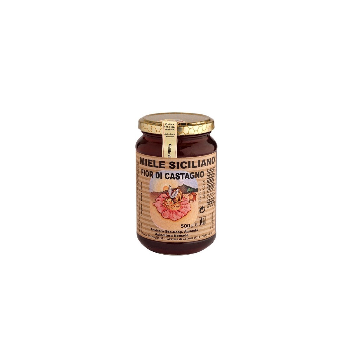 1 Kg Fiori di Castagno - Miele Siciliano